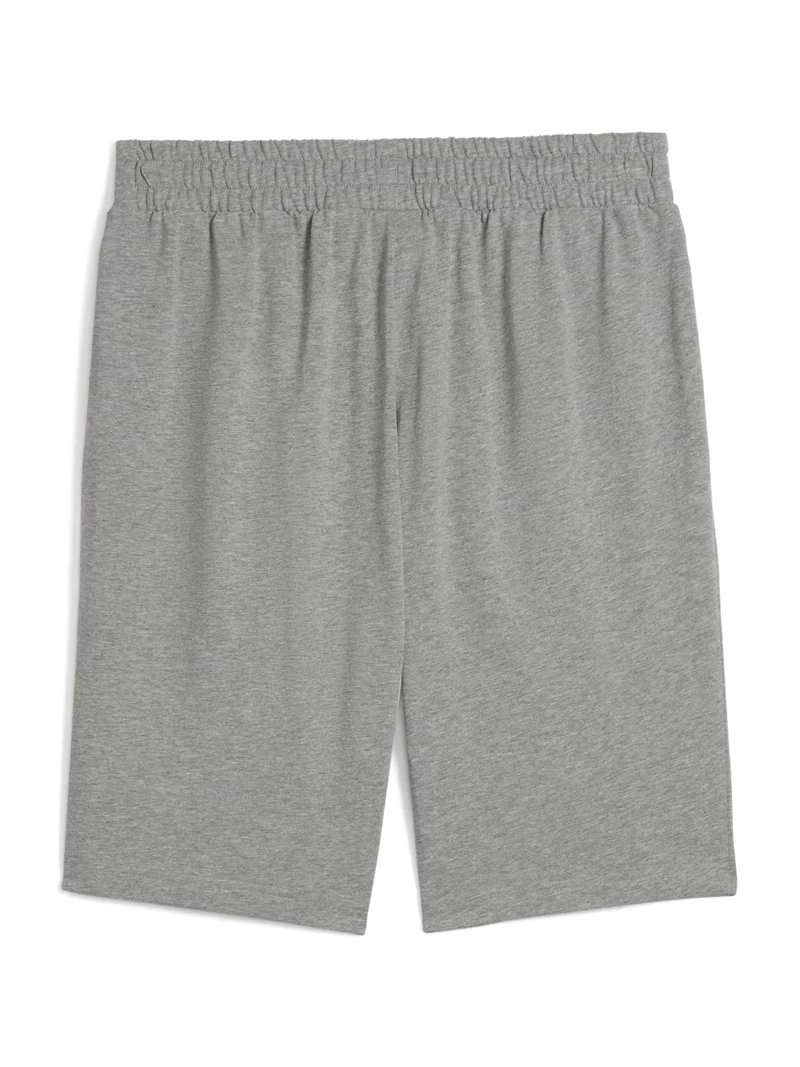 SHORT HOMBRE PUMA ESS NO. 1 LOGO JERSEY SHORTS 10'' ALGODÓN GRIS - 7