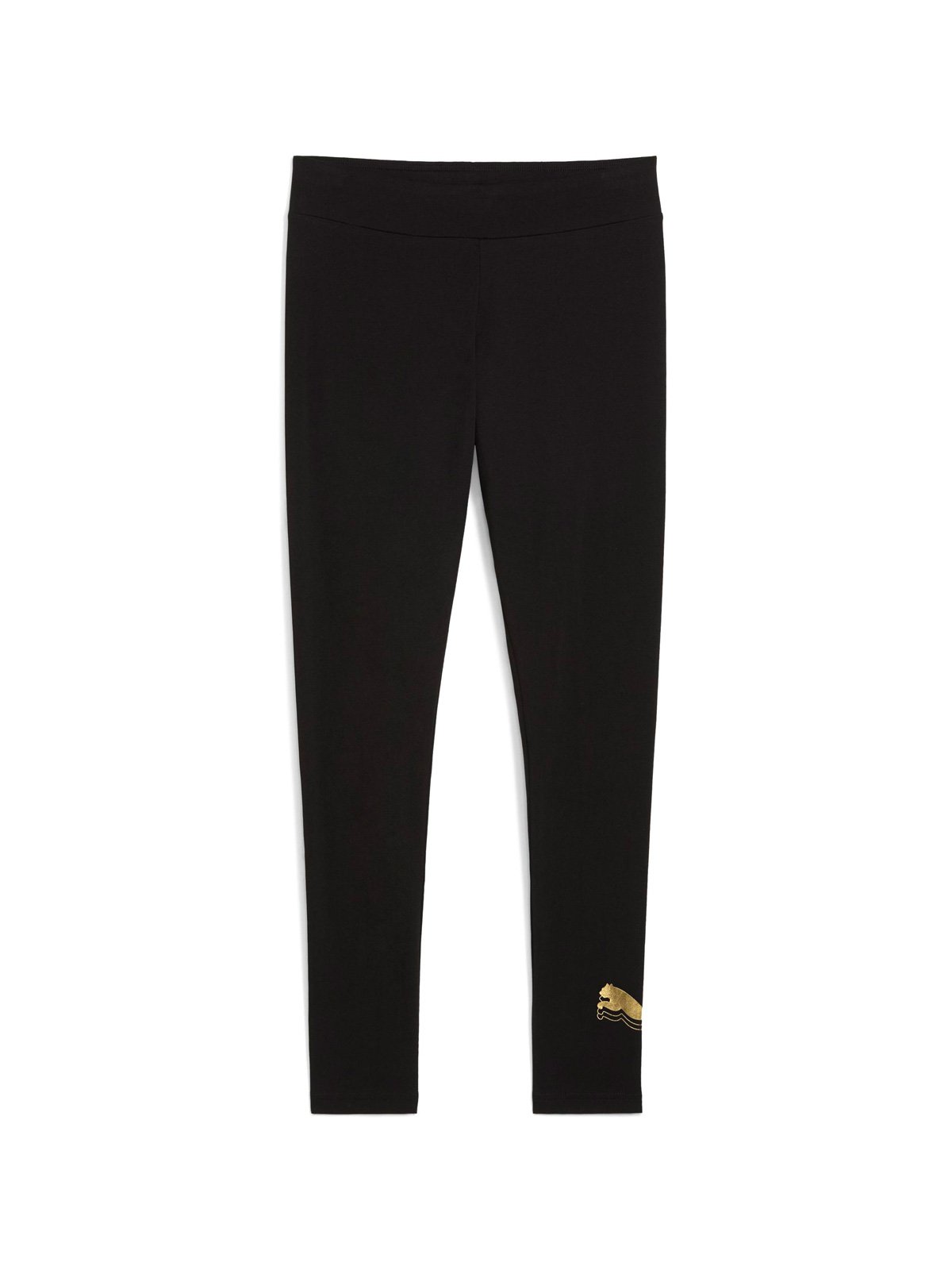 MALLAS MUJER PUMA ESS METALLIC LEGGINGS NEGRO - 4