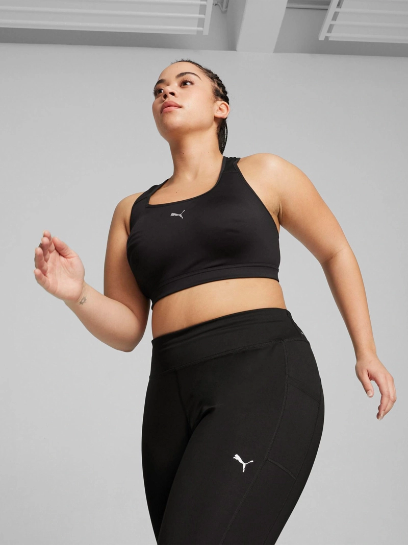 TOP MUJER PUMA 4KEEPS RUN NEGRO - 2