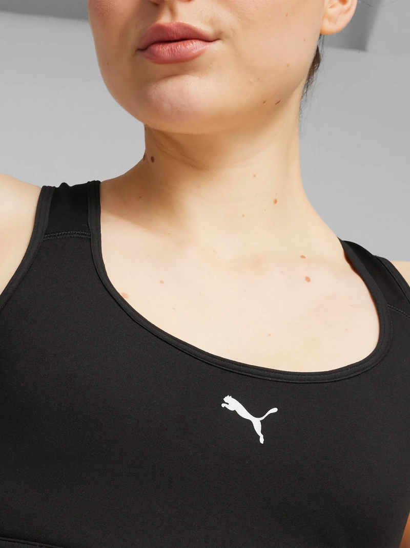 TOP MUJER PUMA 4KEEPS RUN NEGRO - 4