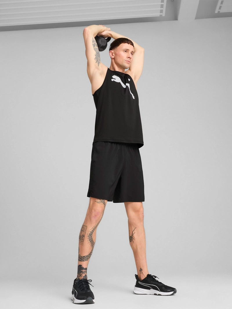 SHORT HOMBRE PUMA M TAD ESSENTIALS 7" WOVEN NEGRO - 5