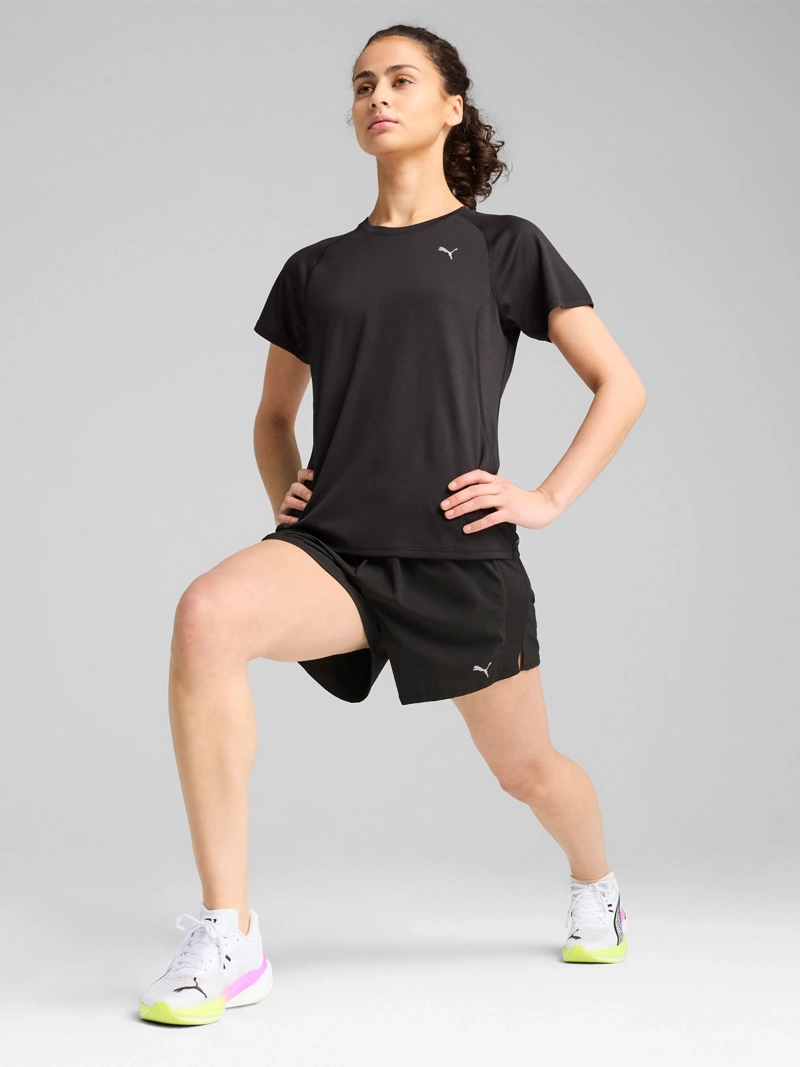 POLO DEPORTIVO MUJER PUMA NEGRO W RUN VELOCITY TEE POLY - 3