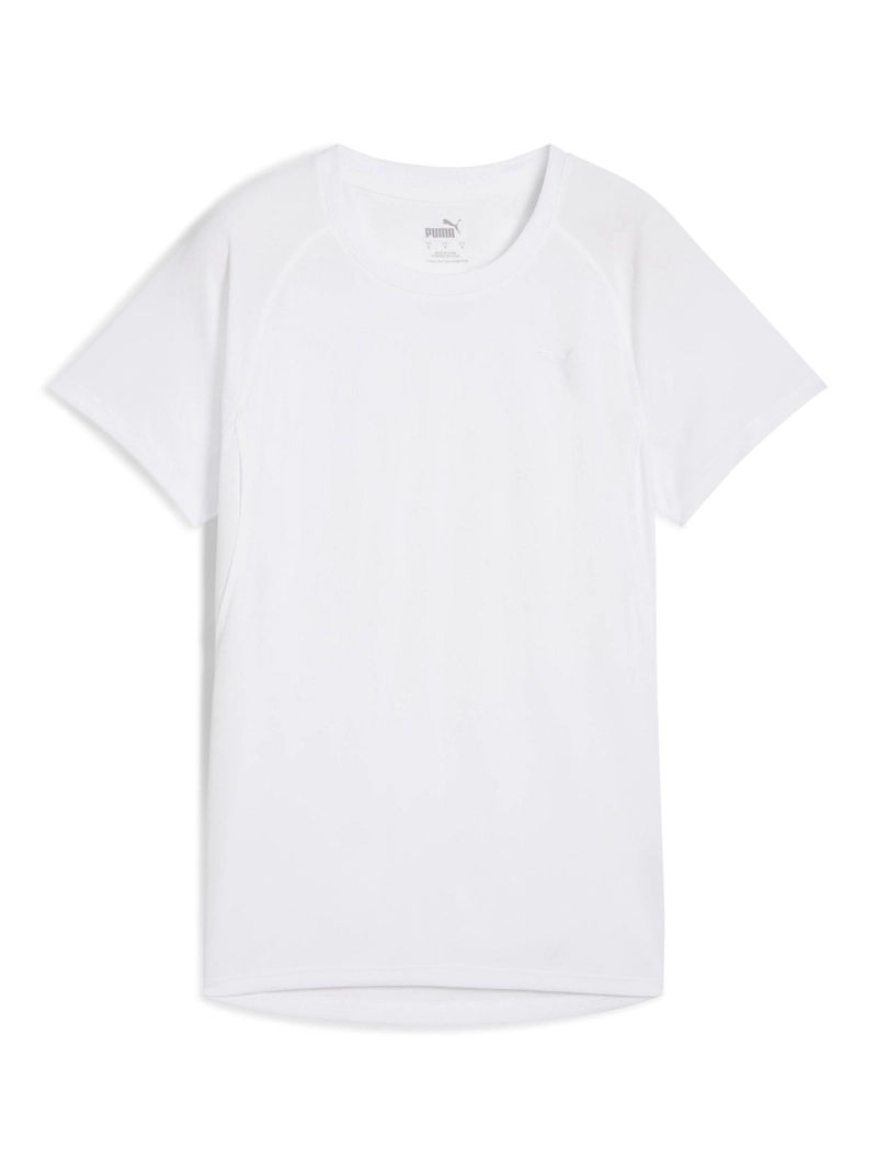 POLO MUJER PUMA W RUN VELOCITY TEE (POLY) BLANCO - 4