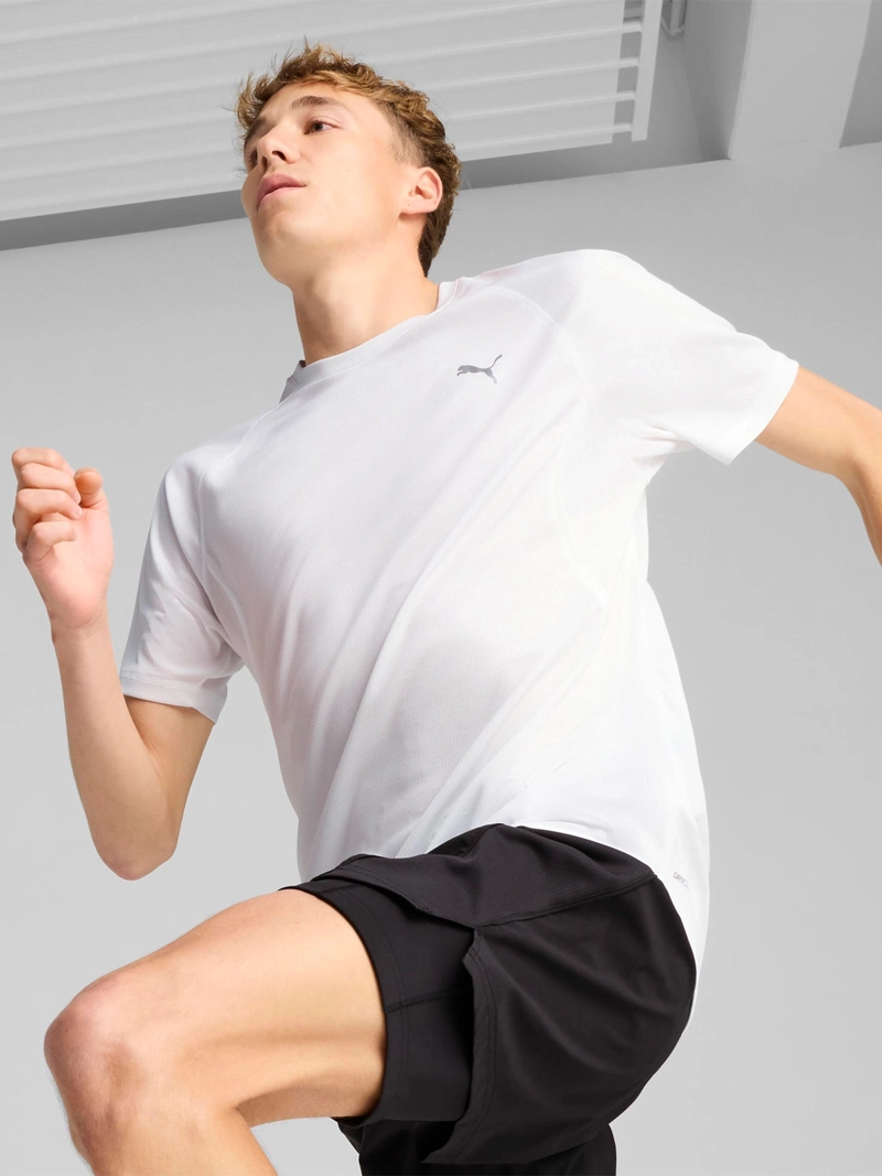 POLO DEPORTIVO HOMBRE PUMA M RUN VELOCITY TEE (POLY) BLANCO - 1