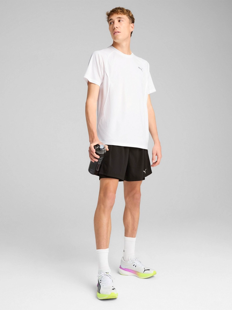 POLO DEPORTIVO HOMBRE PUMA M RUN VELOCITY TEE (POLY) BLANCO - 3