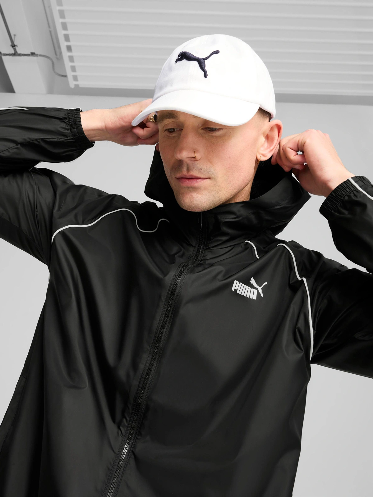 GORRO PUMA ESS CAT BB BLANCO - 1