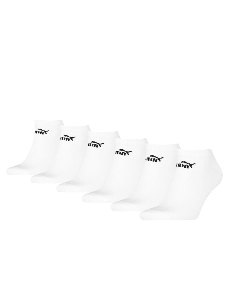 MEDIAS UNISEX PUMA ELEMENTS SNEAKER 6P BLANCO - 6 PACK - 1