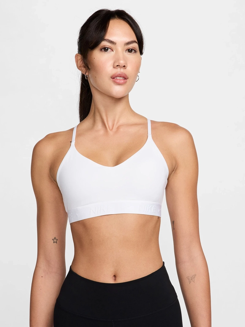 BRA DEPORTIVO MUJER NIKE BLANCO INDY LIGHT SUPPORT - 1