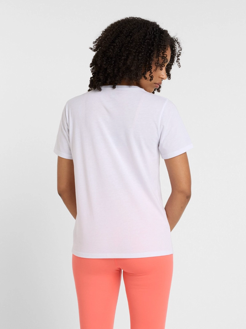 POLO MUJER NEW BALANCE POLY SPORT ESSENTIALS HEATHERTECH - 2