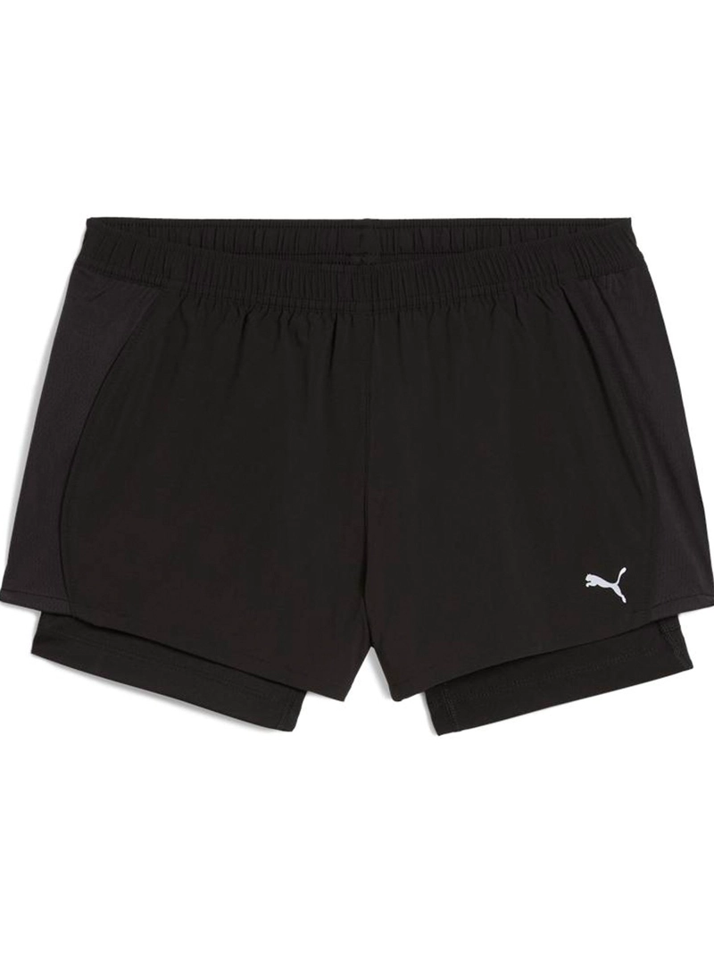 SHORT  MUJER PUMA RUNNING W RUN VELOCITY 2 EN 1 3 NEGRO - 6