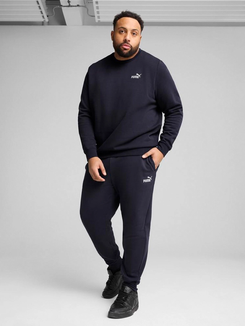 POLERÓN HOMBRE PUMA ESS SMALL NO. 1 LOGO CREW FL AZUL MARINO - 2