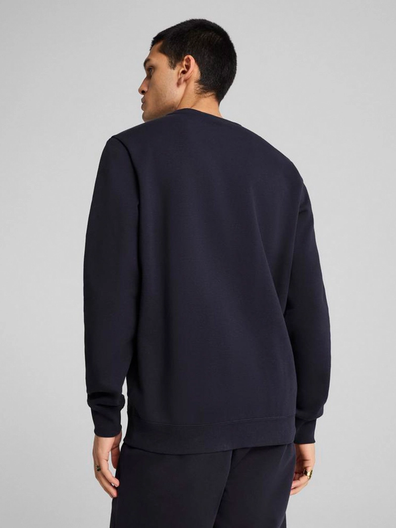 POLERÓN HOMBRE PUMA ESS SMALL NO. 1 LOGO CREW FL AZUL MARINO - 3