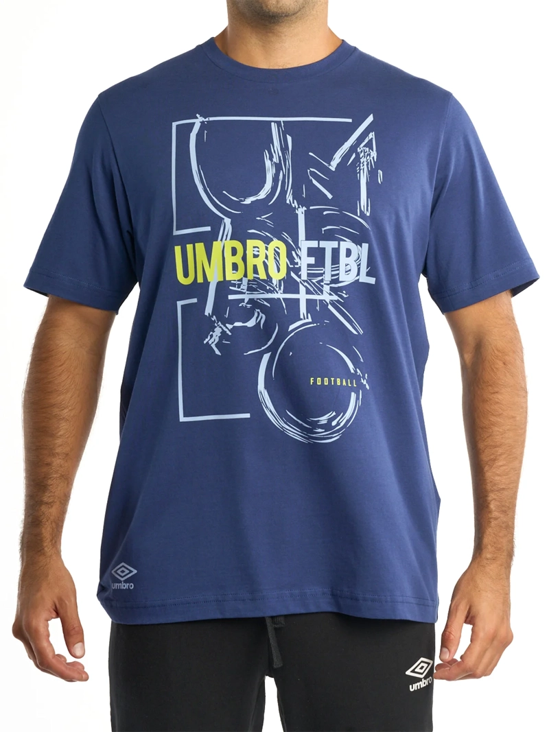 POLO HOMBRE UMBRO ESTAMPADO DR24013-BM3 ALGODÓN MULTICOLOR - 1