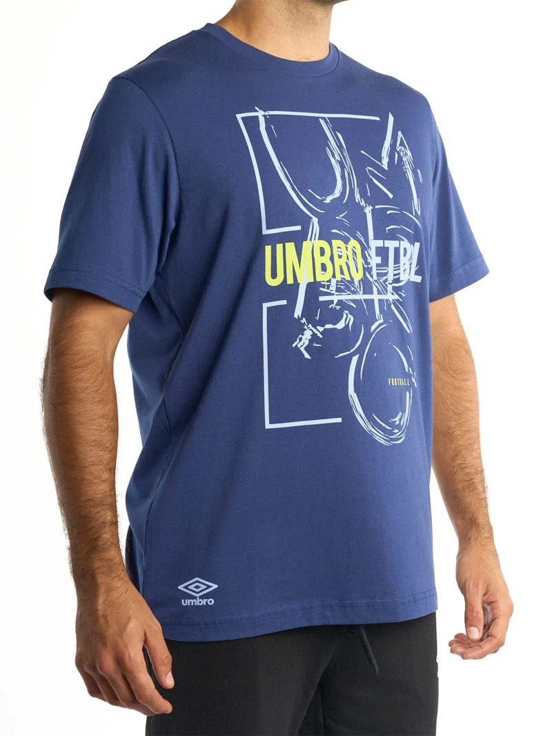 POLO HOMBRE UMBRO ESTAMPADO DR24013-BM3 ALGODÓN MULTICOLOR - 3