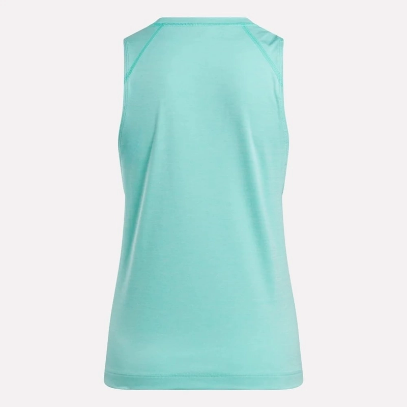 POLO MUJER REEBOK 100215075 CELESTE - 5