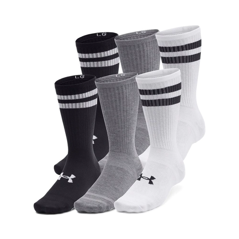 MEDIAS UNISEX UNDER ARMOUR 1387058-101 - 3 PACK - 1
