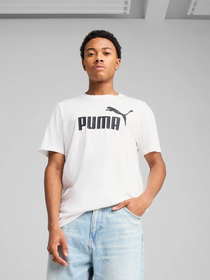 POLO DEPORTIVO HOMBRE PUMA ESSENTIALS BLANCO - 1