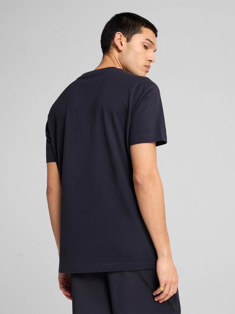 POLO DEPORTIVO HOMBRE PUMA ESSENTIALS AZUL MARINO - 3