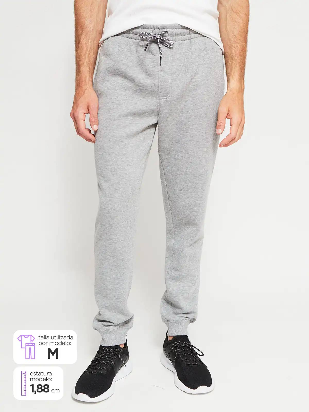 PANTALÓN BUZO HOMBRE REVUP PUNO HOM - 1