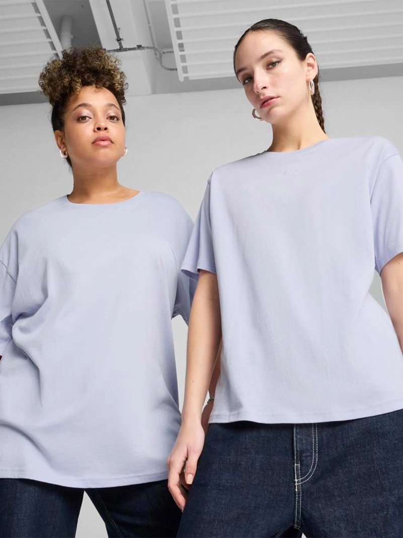 POLO MANGA CORTA MUJER OVERSIZED ESSENTIALS - 1