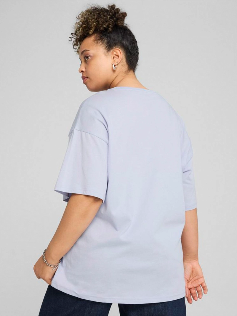 POLO MANGA CORTA MUJER OVERSIZED ESSENTIALS - 2