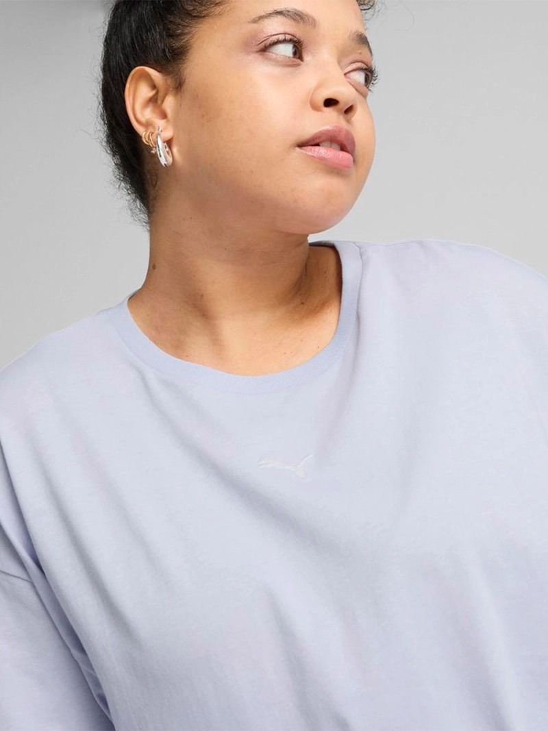POLO MANGA CORTA MUJER OVERSIZED ESSENTIALS - 4