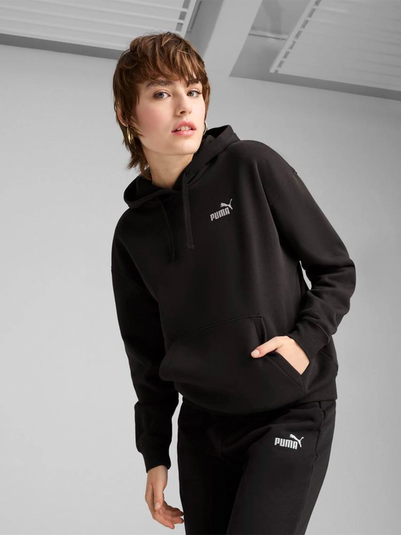 POLERÓN HOODIE MUJER PUMA SMALL LOGO NO.1 LOGO COMFORT - 1