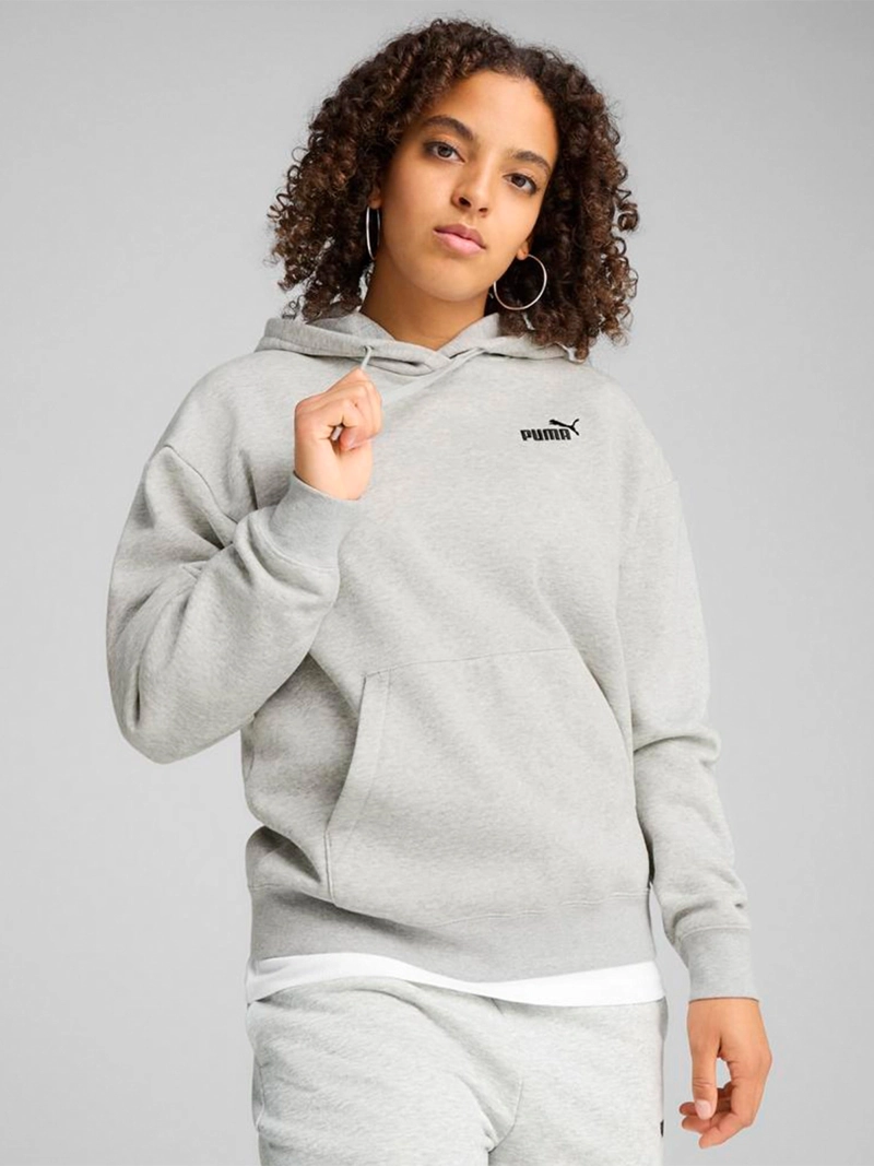 POLERÓN HOODIE MUJER PUMA SMALL LOGO NO.1 LOGO COMFORT - 1