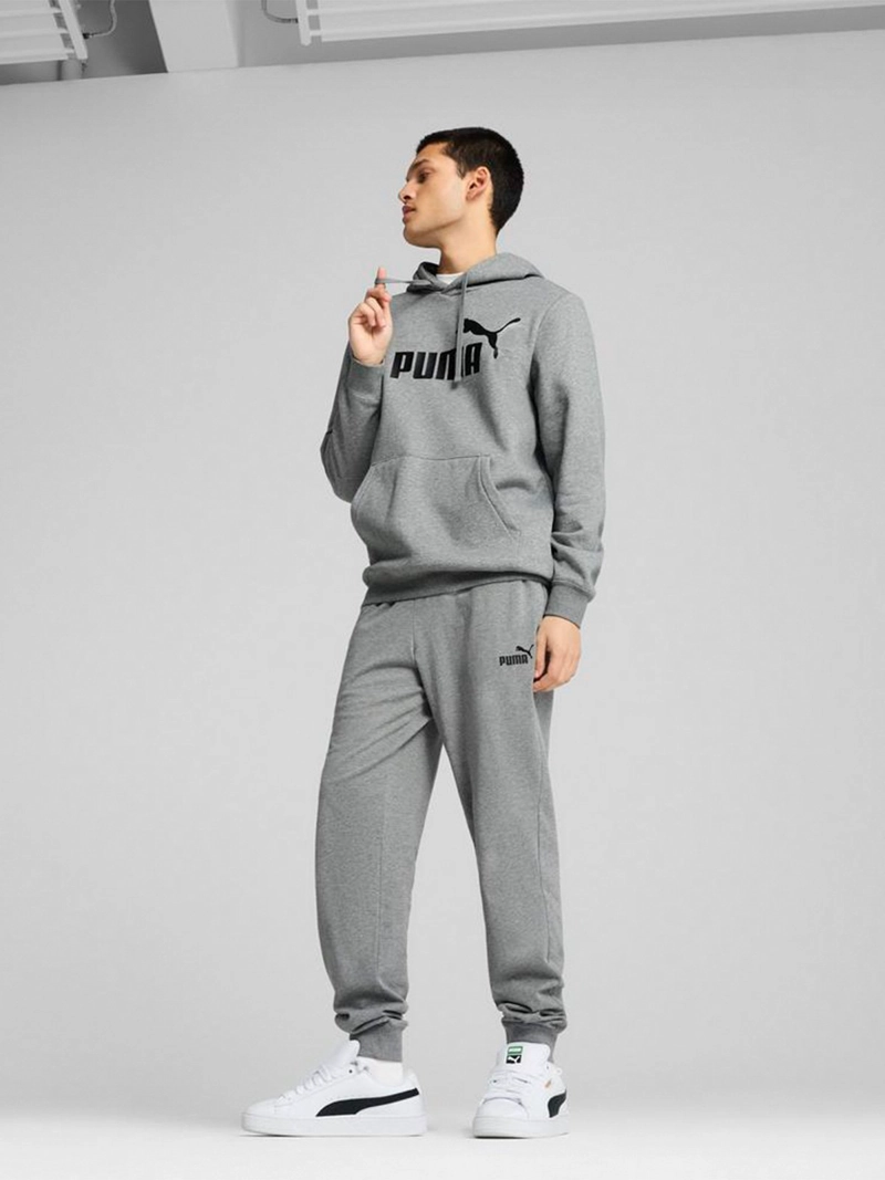 POLERÓN HOODIE HOMBRE PUMA ESSENTIALS NO.1 LOGO - 5
