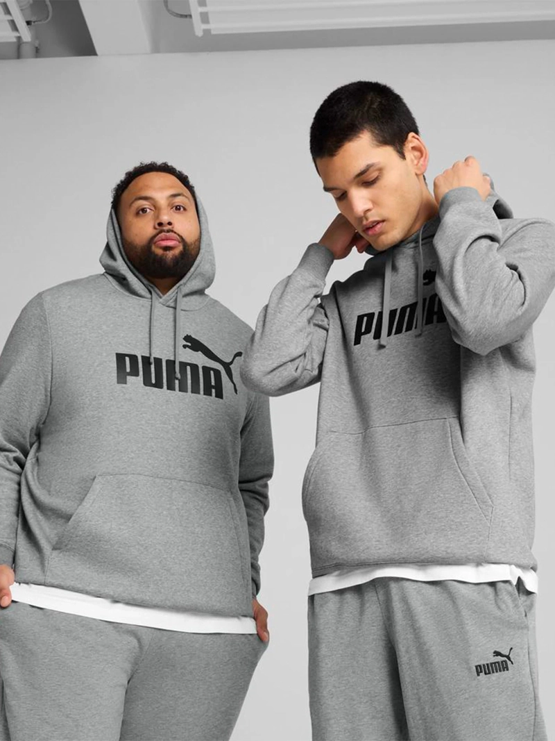 POLERÓN HOODIE HOMBRE PUMA ESSENTIALS NO.1 LOGO - 1