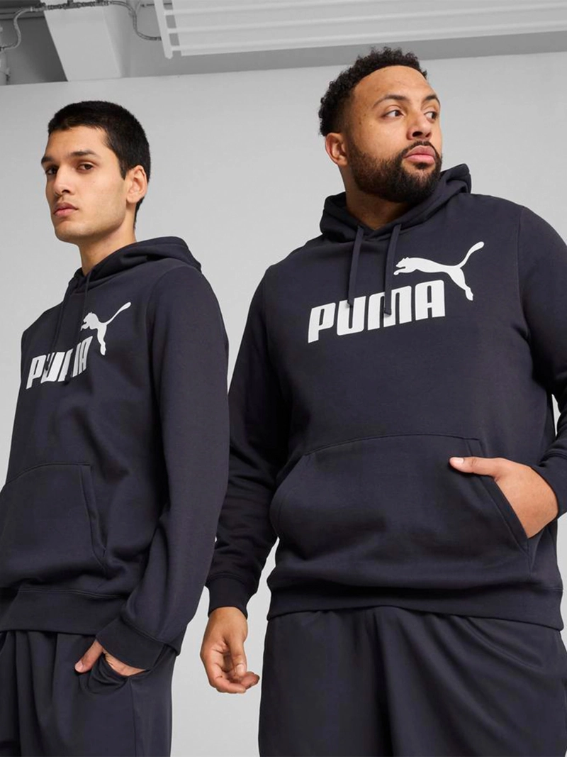 POLERÓN HOODIE HOMBRE PUMA ESSENTIALS NO.1 LOGO - 1