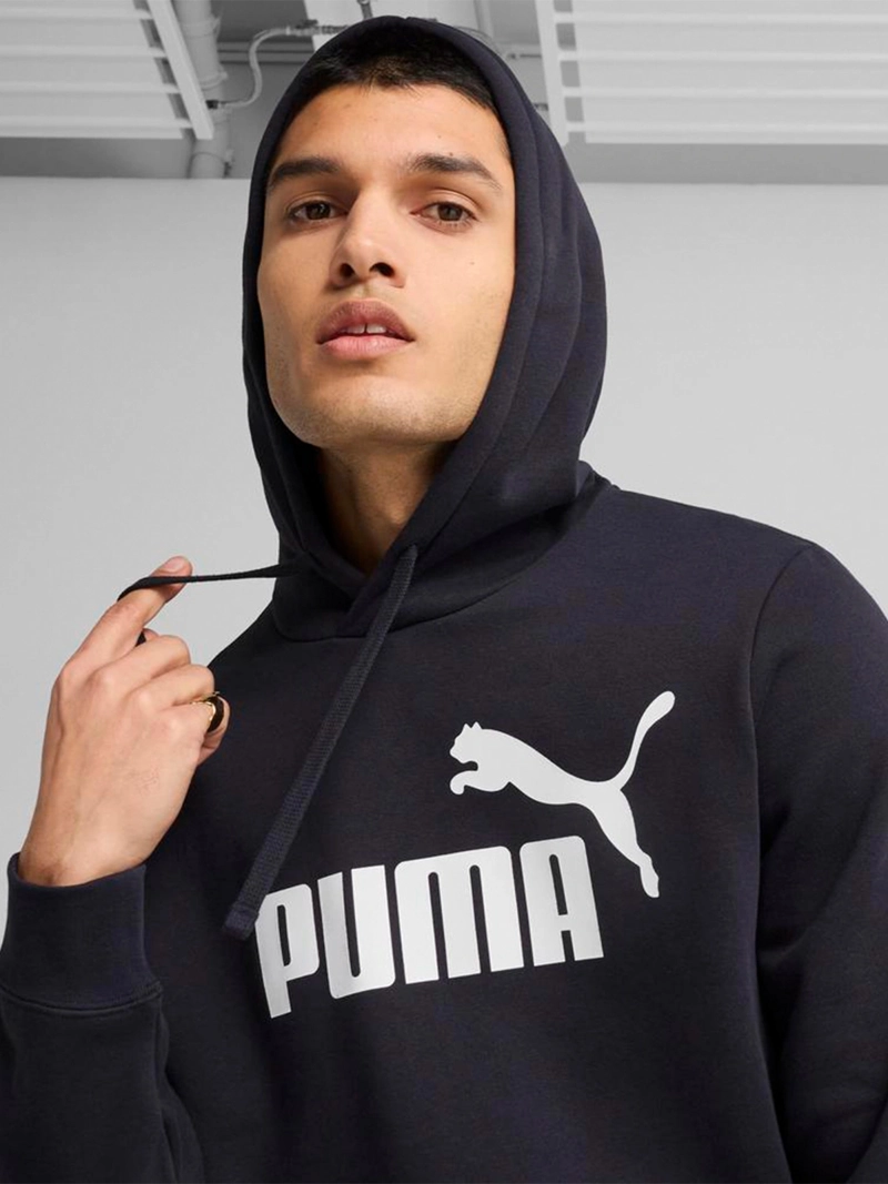 POLERÓN HOODIE HOMBRE PUMA ESSENTIALS NO.1 LOGO - 2