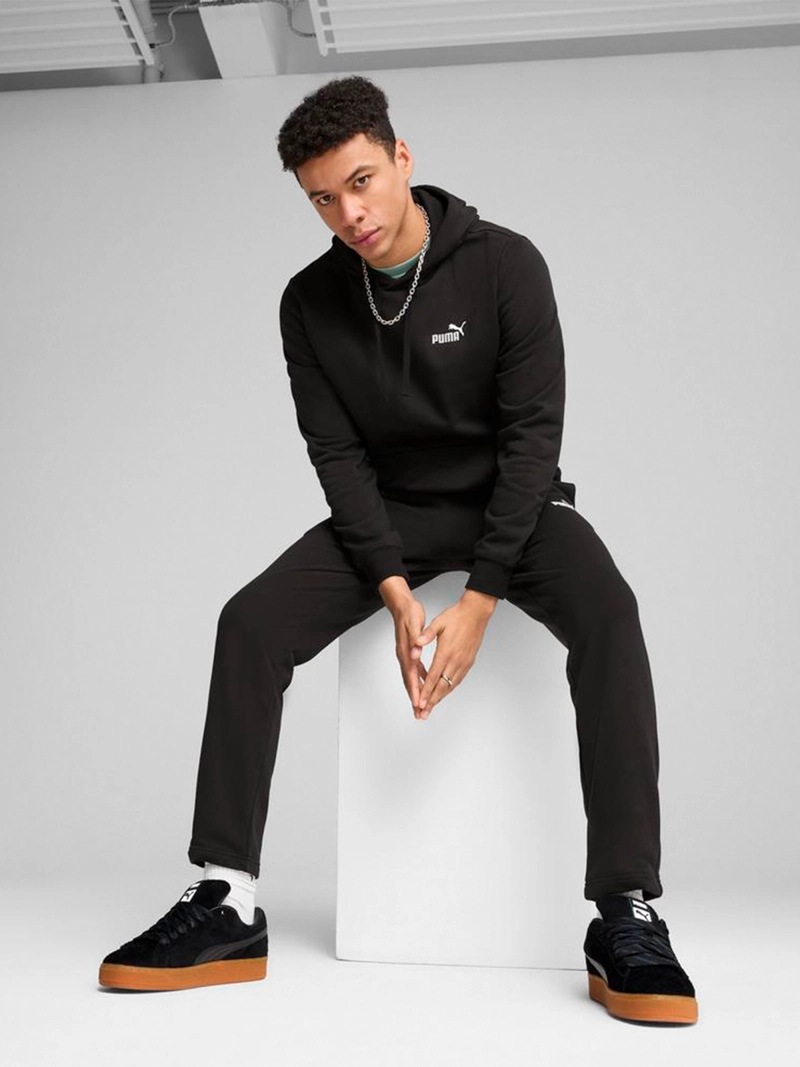 POLERÓN HOODIE HOMBRE PUMA ESSENTIALS NO.1 LOGO - 5