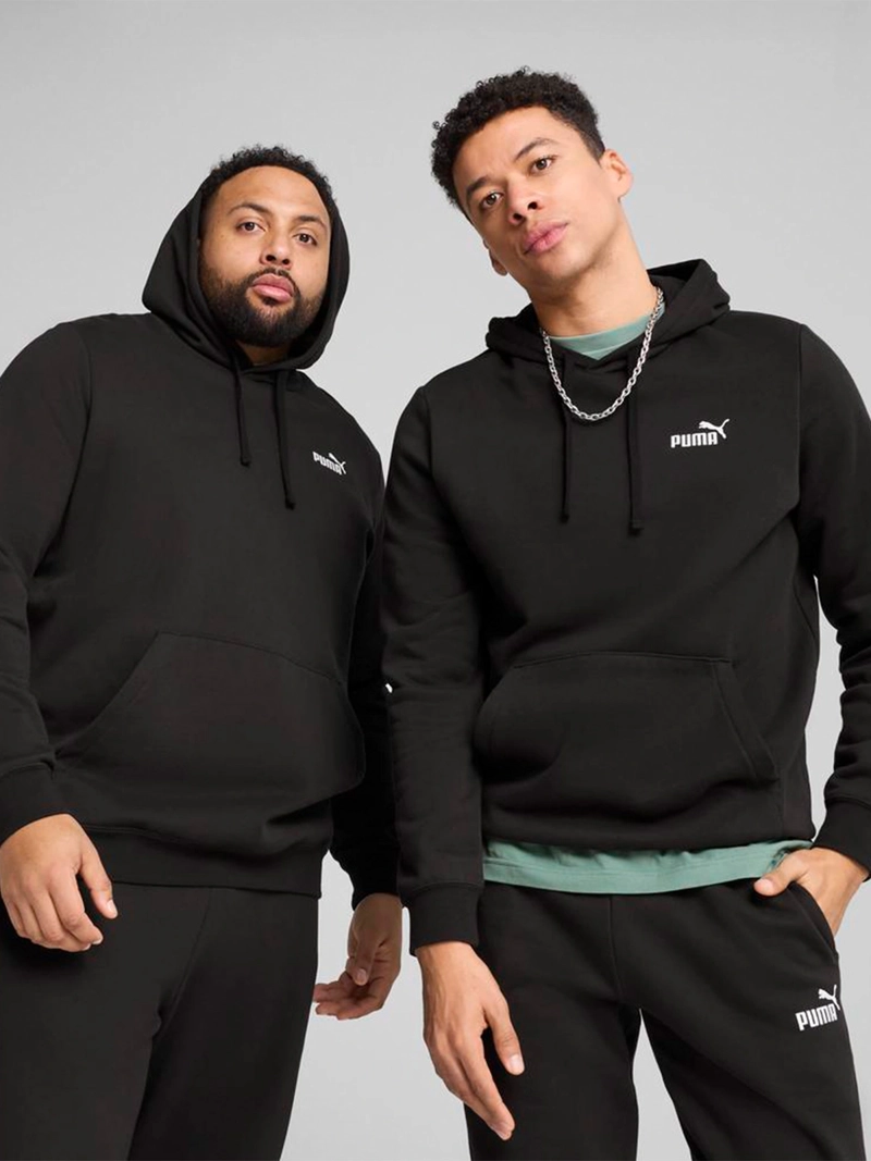 POLERÓN HOODIE HOMBRE PUMA ESSENTIALS NO.1 LOGO - 1