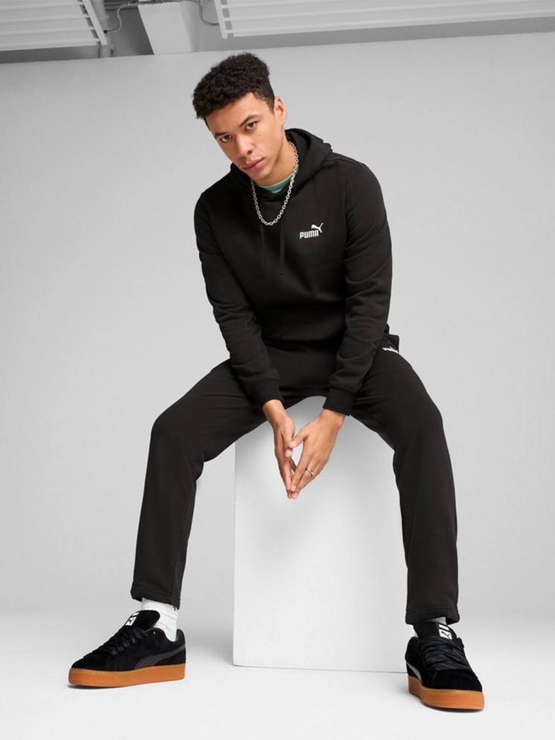 POLERÓN HOODIE HOMBRE PUMA ESSENTIALS NO.1 LOGO - 5