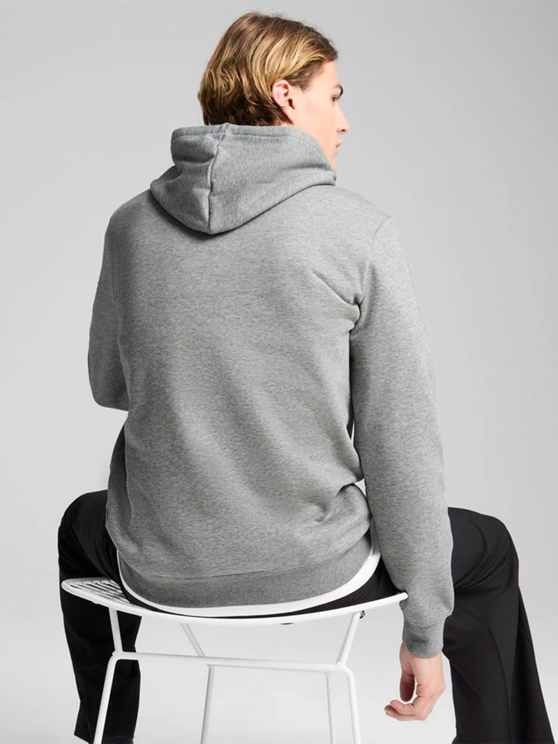 POLERÓN HOMBRE PUMA HOODIE ESSENTIALS NO.1 LOGO GRIS - 2