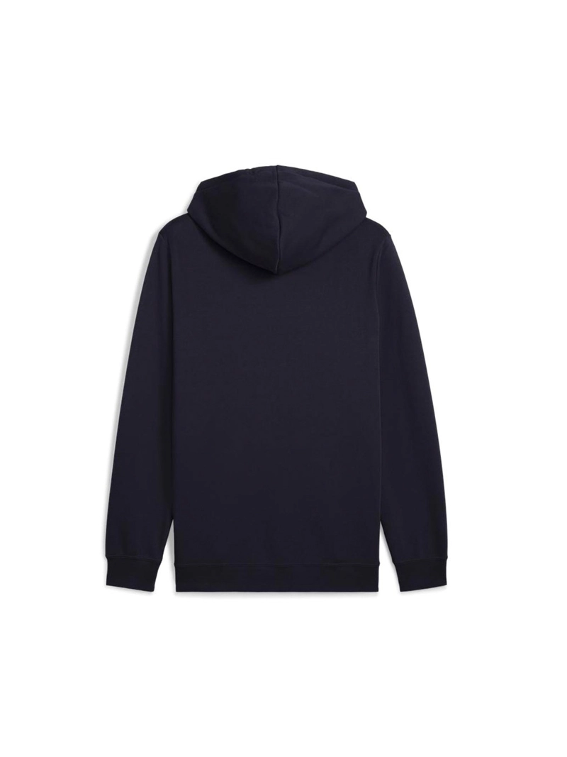 POLERÓN HOMBRE PUMA HOODIE ESSENTIALS NO.1 LOGO AZUL MARINO - 5
