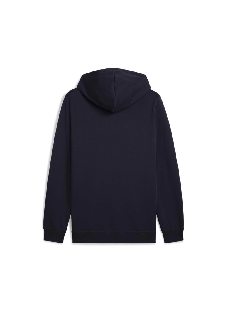 POLERÓN HOMBRE PUMA HOODIE ESSENTIALS NO.1 LOGO AZUL MARINO - 5