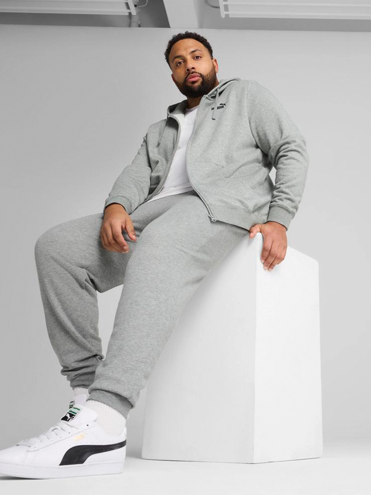 POLERÓN CON CIERRE HOMBRE PUMA ESSENTIALS NO.1 LOGO - 2