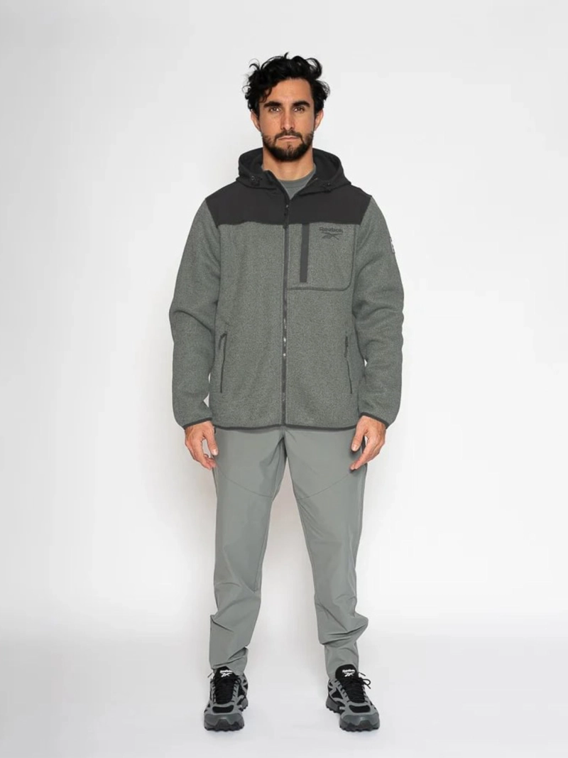 CHAQUETA HOMBRE REEBOK TEXURED FLEECE JACKET - 1