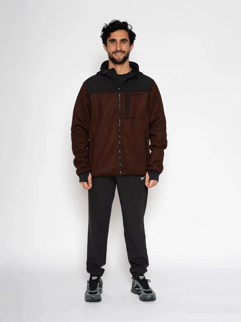 CHAQUETA HOMBRE REEBOK TEXURED FLEECE JACKET - 1