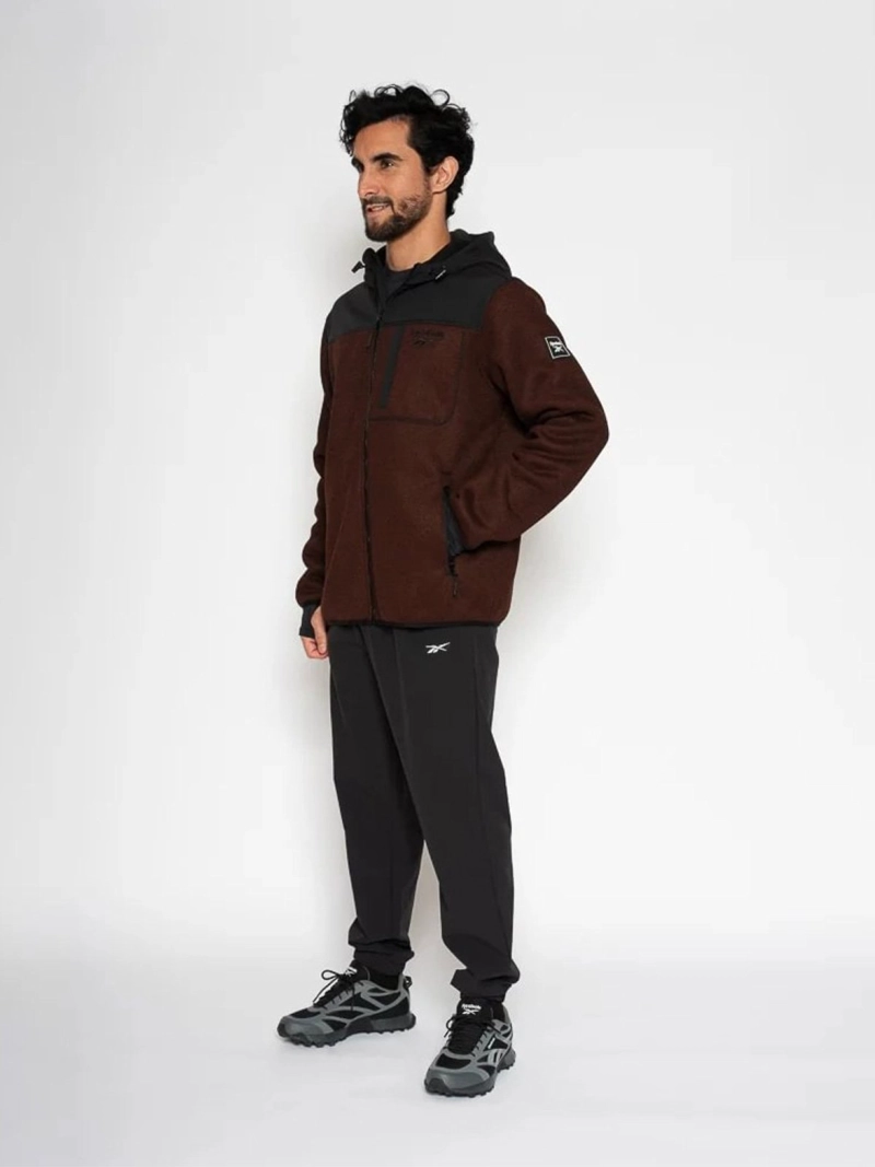 CHAQUETA HOMBRE REEBOK TEXURED FLEECE JACKET - 3
