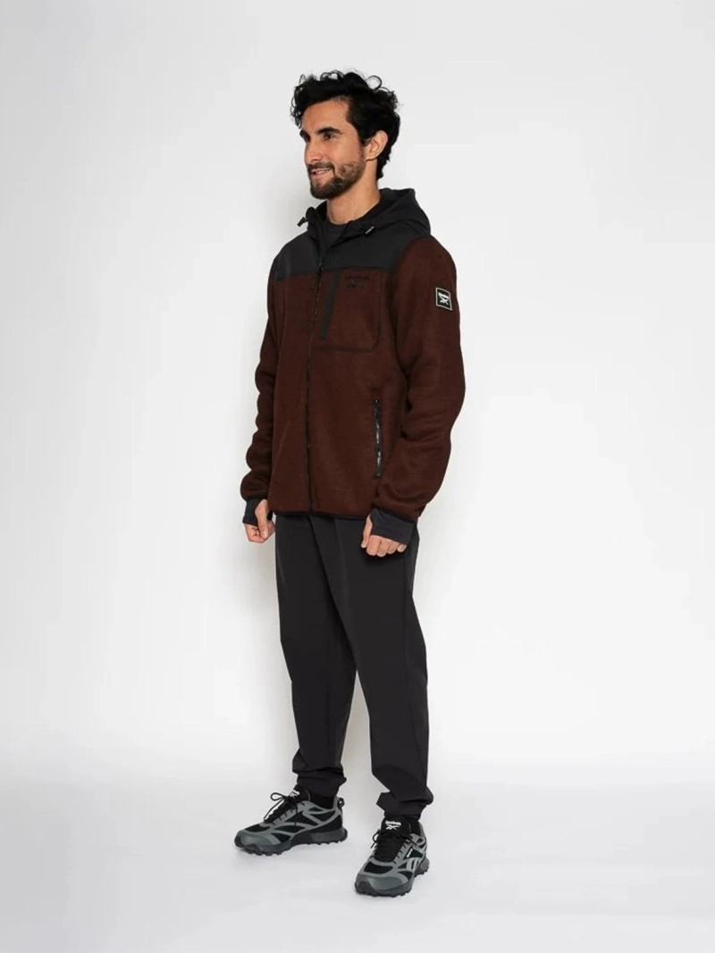 CHAQUETA HOMBRE REEBOK TEXURED FLEECE JACKET - 2