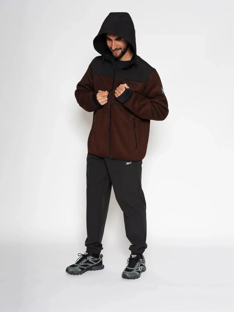 CHAQUETA HOMBRE REEBOK TEXURED FLEECE JACKET - 6