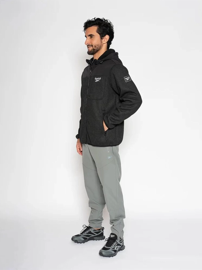 CHAQUETA HOMBRE REEBOK TEXURED FLEECE JACKET - 2