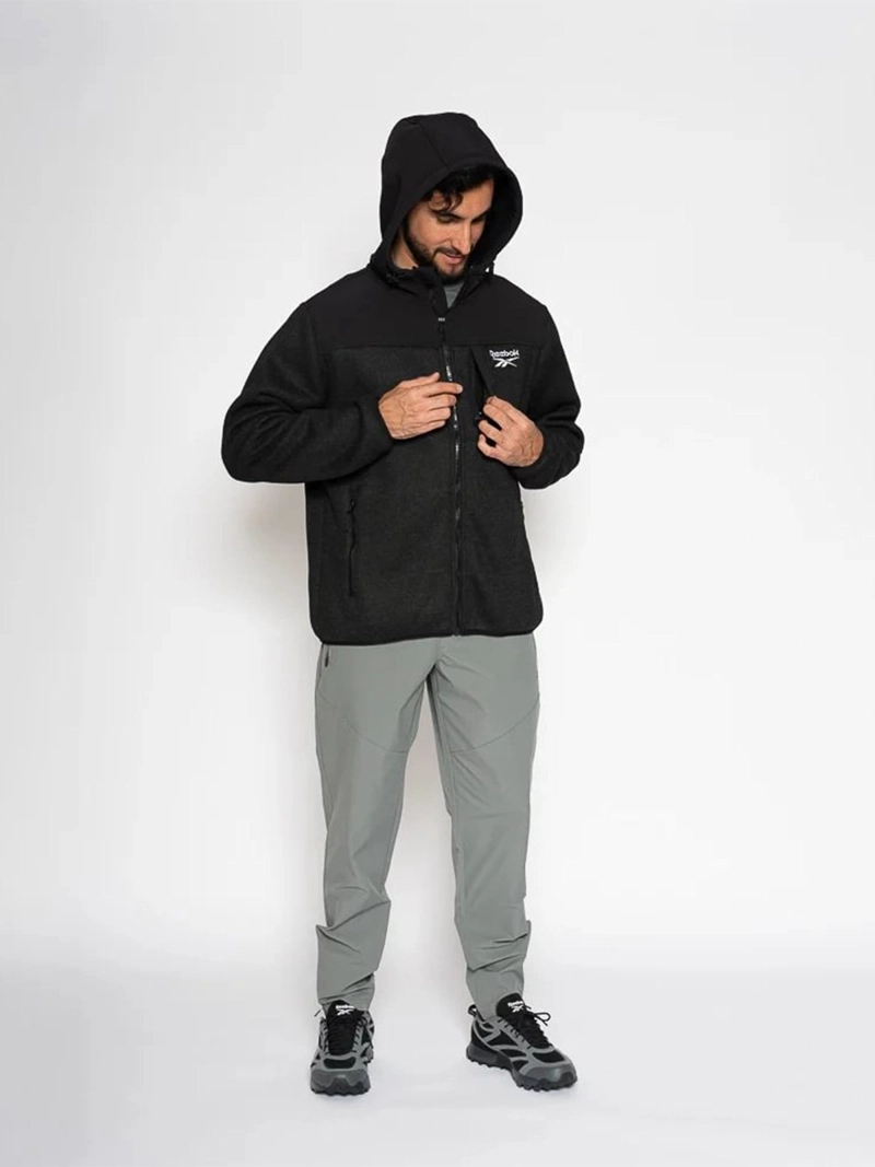 CHAQUETA HOMBRE REEBOK TEXURED FLEECE JACKET - 7