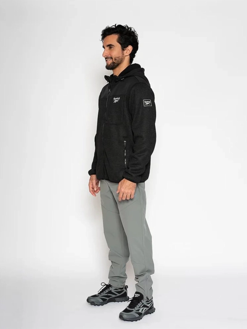 CHAQUETA HOMBRE REEBOK TEXURED FLEECE JACKET - 3