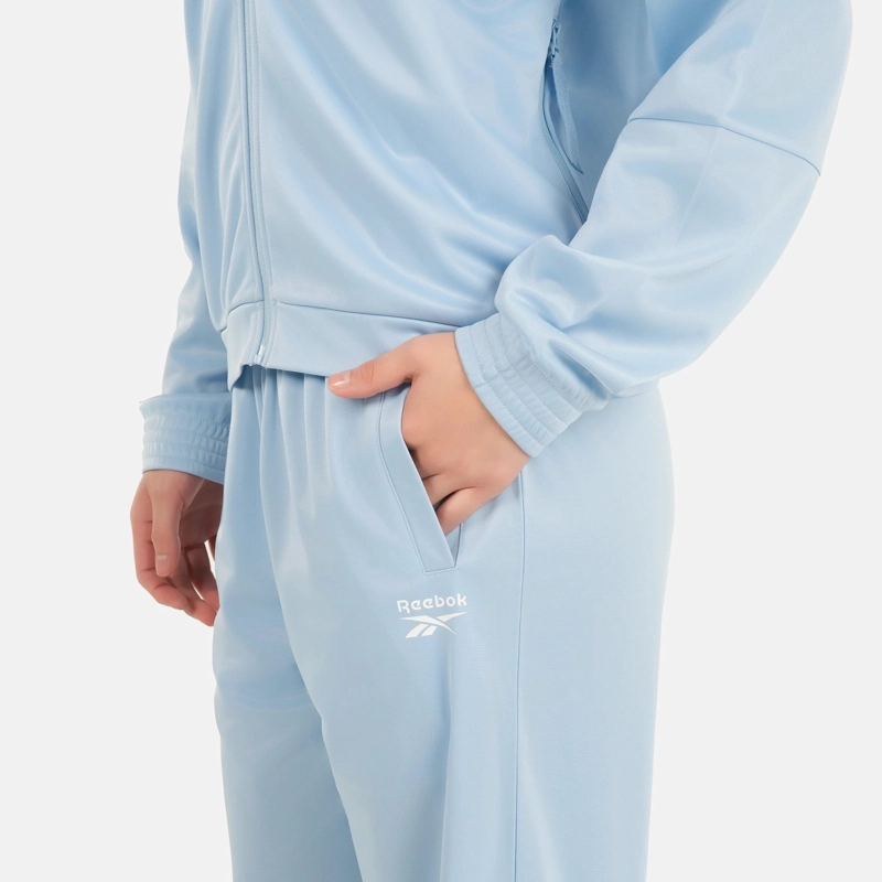 BUZO COJUNTO DEPORTIVO MUJER REEBOK TRICOT TRACKSUIT CELESTE - 3