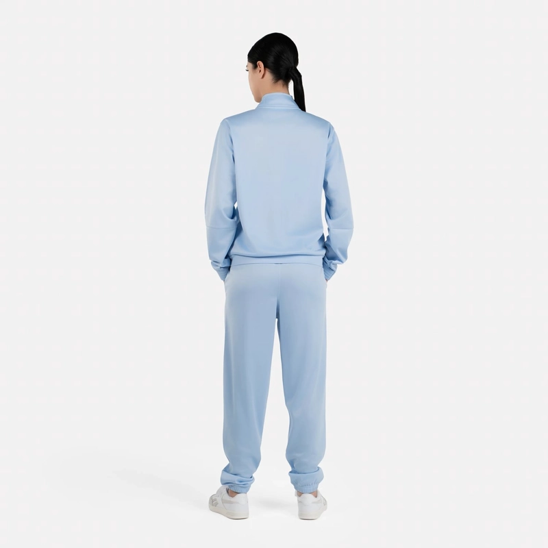 BUZO COJUNTO DEPORTIVO MUJER REEBOK TRICOT TRACKSUIT CELESTE - 5