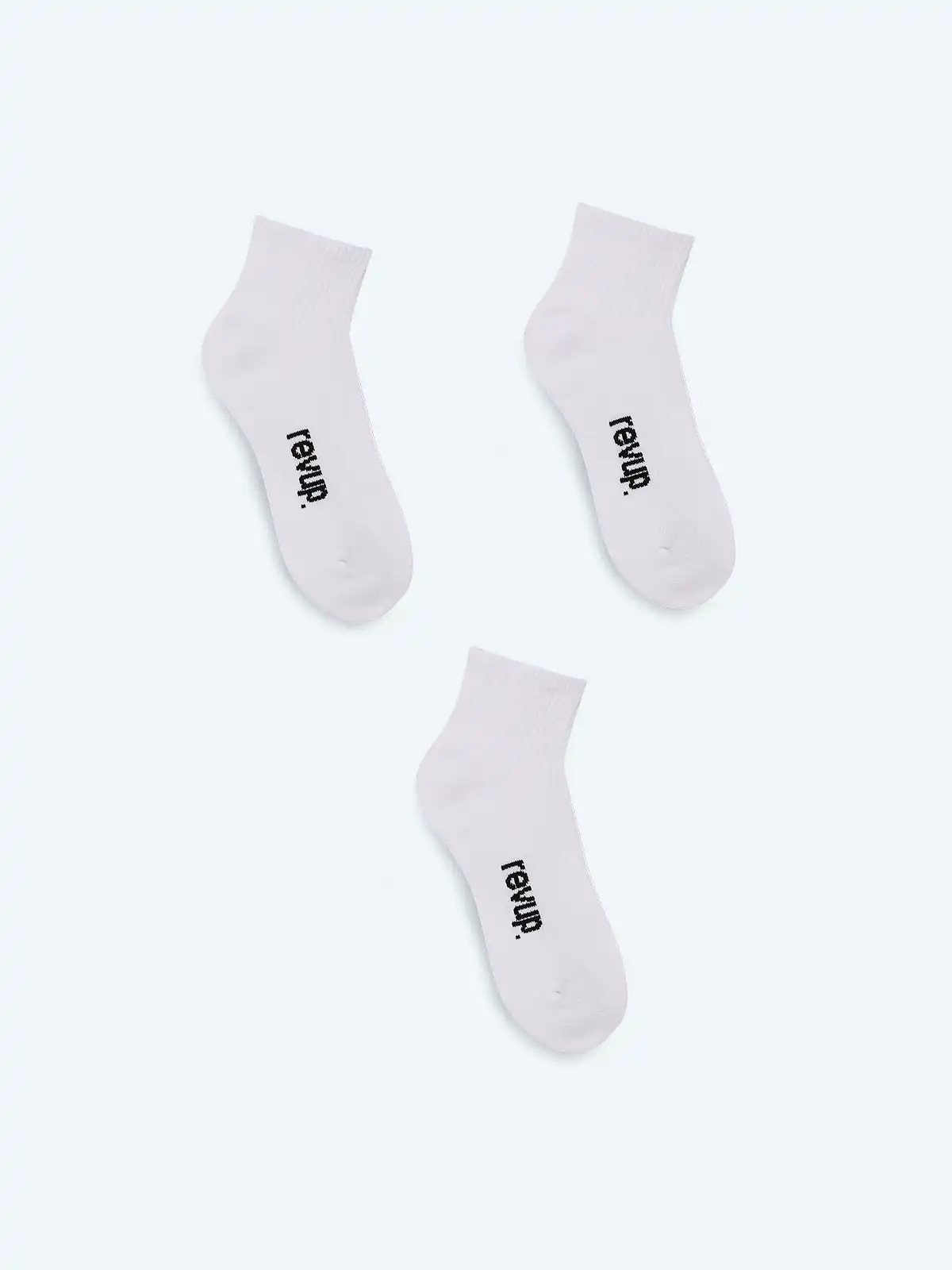 PACK X3 CALCETINES MUJER REVUP QUARTER - 1